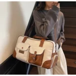 Fashionable Versatile Retro Large Capacity Multifunctional Customizable Outdoor Travel Sports Lightweight Breathable Unisex Bag